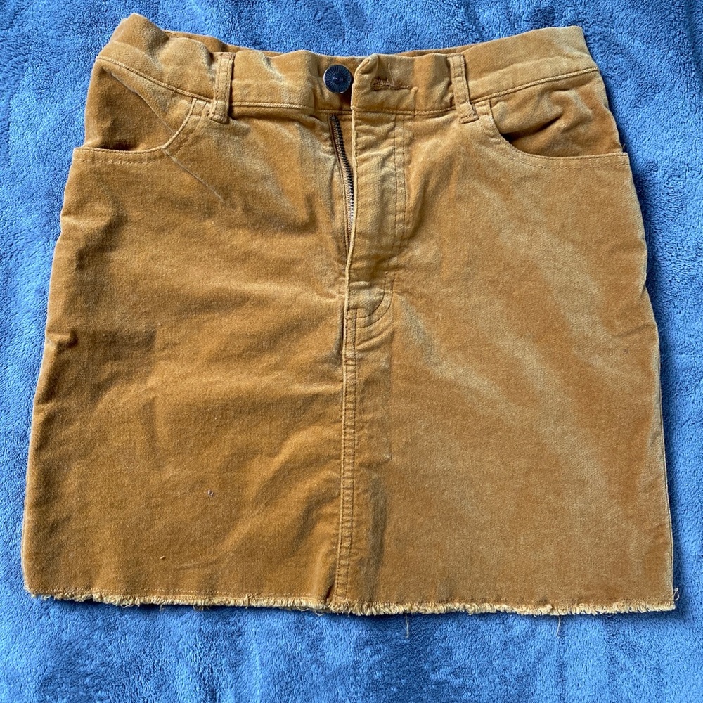 Forever 21 Mustard Mini Skirt
